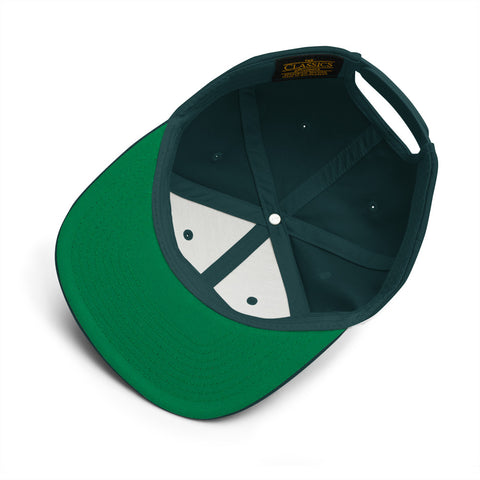 Teesafrique Classic Script Logo Embroidery Men Snap Back Cap
