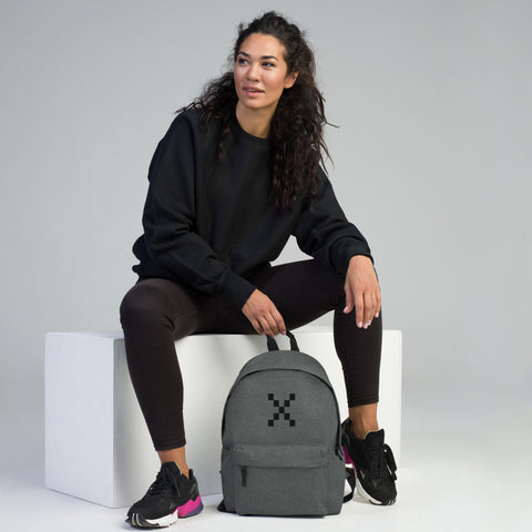 Teesafrique Classic Logo Embroidered Women Backpack