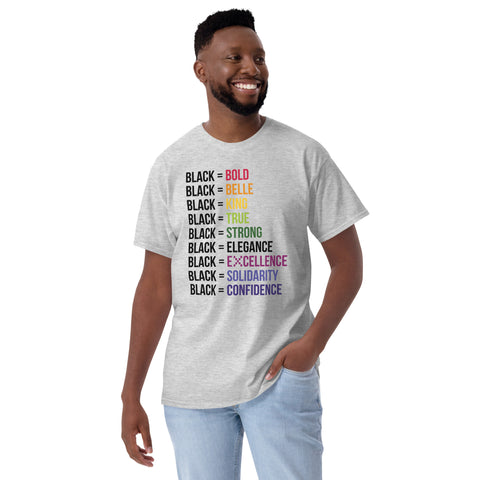 Teesafrique Sustainable  Black is Statement piece  Short Sleeve T-Shirt