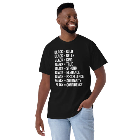 Teesafrique Sustainable  Black is Statement piece  Short Sleeve T-Shirt
