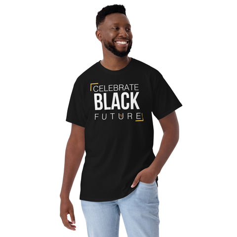 Teesafrique Sustainable Celebrate Black Future Statement piece bLK Short Sleeve T-Shirt