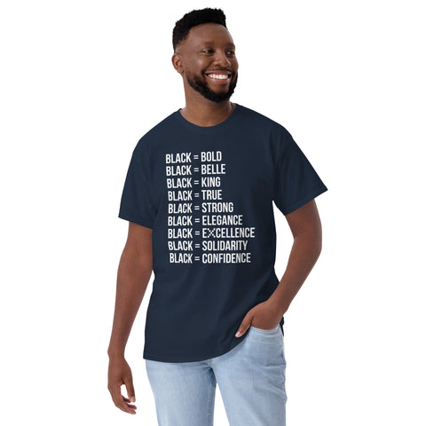 Teesafrique Sustainable  Black is Statement piece  Short Sleeve T-Shirt