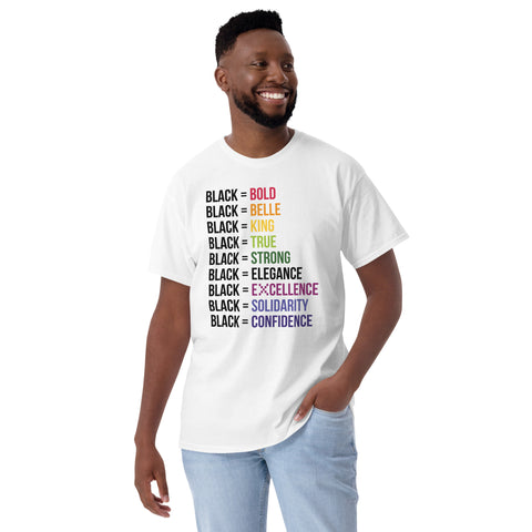 Teesafrique Sustainable  Black is Statement piece  Short Sleeve T-Shirt