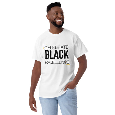 Teesafrique Sustainable Celebrate Black Excellence Statement piece bLK  Short Sleeve T-Shirt
