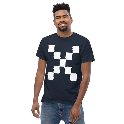 Teesafrique Sustainable Brushstroke Colored logos Graphic Men’s Tee