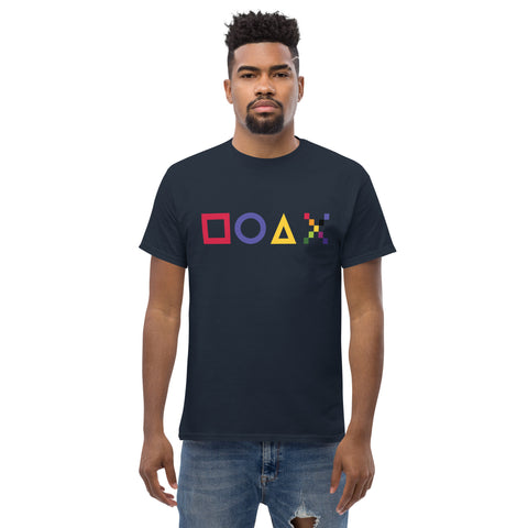 Teesafrique Sustainable Horizontal Colored Logos Graphic Men’s Tee