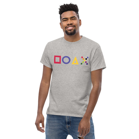 Teesafrique Sustainable Horizontal Colored Logos Graphic Men’s Tee