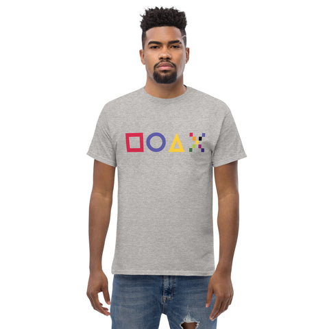 Teesafrique Sustainable Horizontal Colored Logos Graphic Men’s Tee