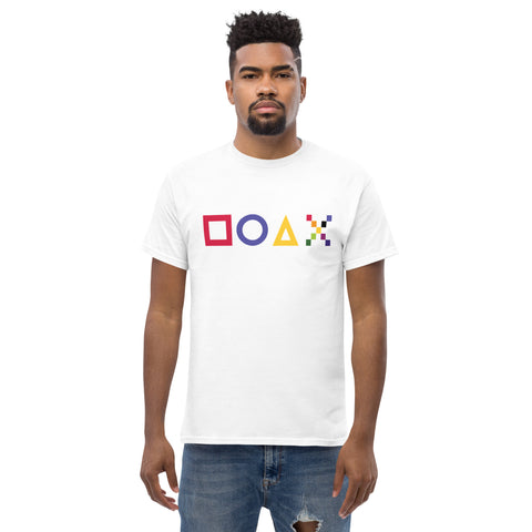 Teesafrique Sustainable Horizontal Colored Logos Graphic Men’s Tee