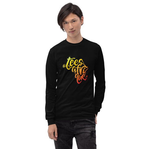 Teesafrique Graphic Print Men’s Long Sleeve Tee