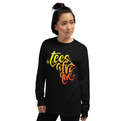 Teesafrique Graphic Print Women’s Long Sleeve Tee