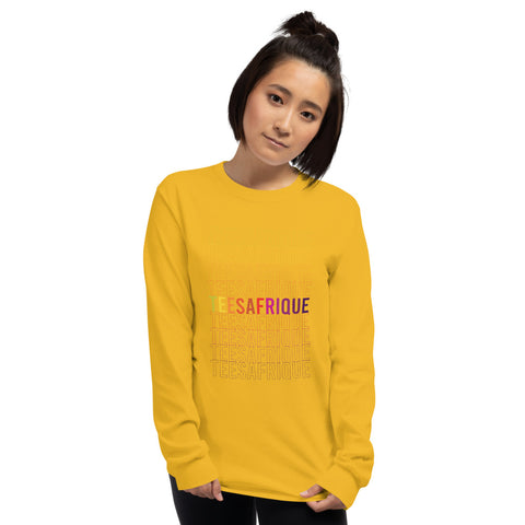 Teesafrique Rainbow Graphic Print Women’s Long Sleeve Tee