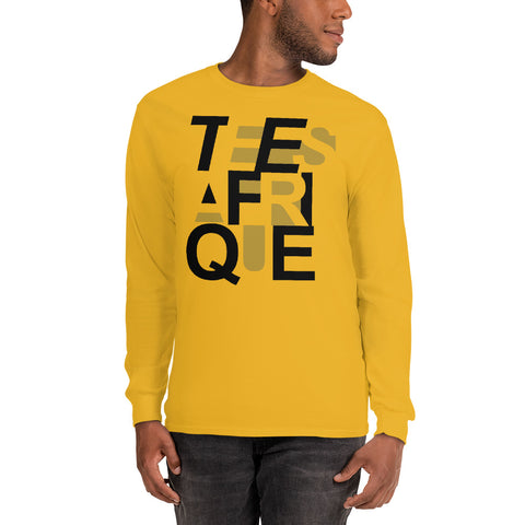 Teesafrique Graphic Print Men’s Long Sleeve Tee