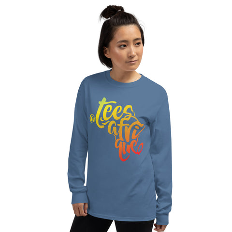 Teesafrique Graphic Print Women’s Long Sleeve Tee