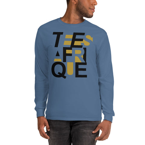 Teesafrique Graphic Print Men’s Long Sleeve Tee