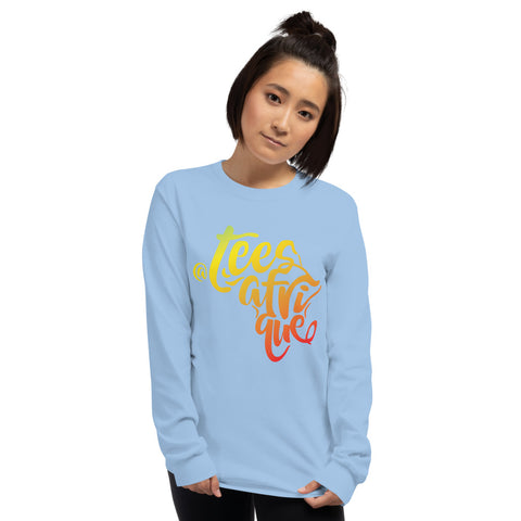 Teesafrique Graphic Print Women’s Long Sleeve Tee