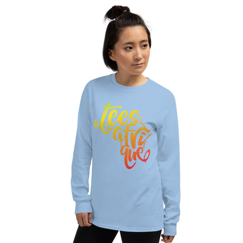 Teesafrique Graphic Print Women’s Long Sleeve Tee