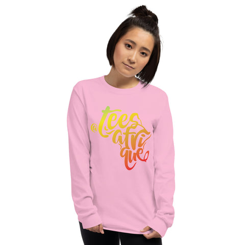 Teesafrique Graphic Print Women’s Long Sleeve Tee