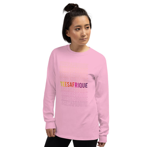 Teesafrique Rainbow Graphic Print Women’s Long Sleeve Tee