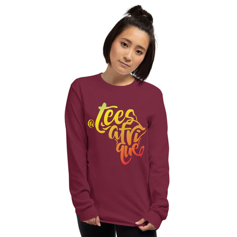 Teesafrique Graphic Print Women’s Long Sleeve Tee