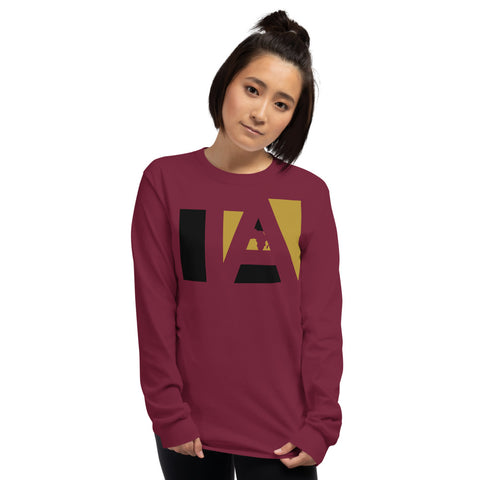 Teesafrique Graphic Print Women’s Long Sleeve Tee