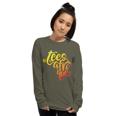 Teesafrique Graphic Print Women’s Long Sleeve Tee