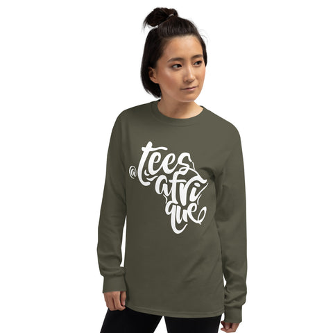 Teesafrique Graphic Print Women’s Long Sleeve Tee