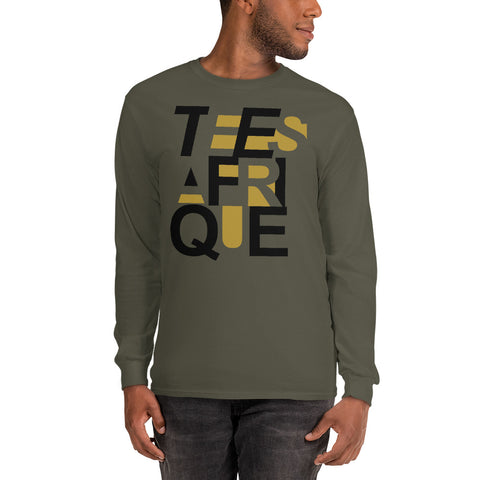 Teesafrique Graphic Print Men’s Long Sleeve Tee