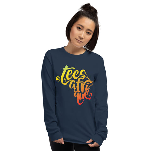 Teesafrique Graphic Print Women’s Long Sleeve Tee