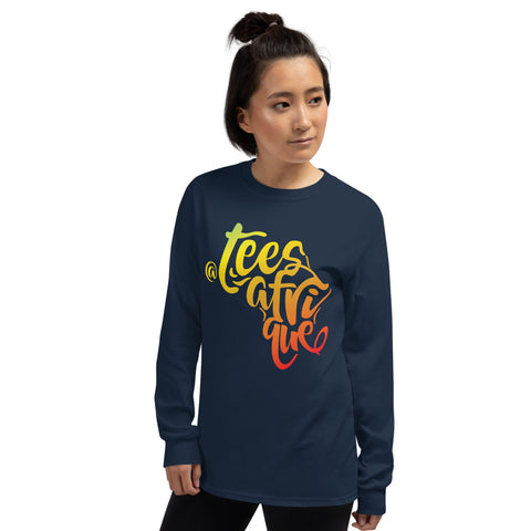 Teesafrique Graphic Print Women’s Long Sleeve Tee