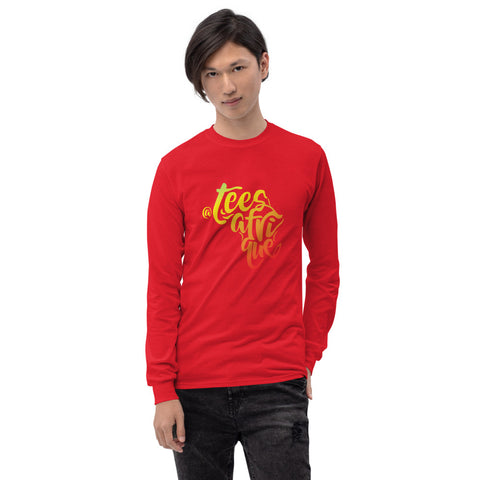 Teesafrique Graphic Print Men’s Long Sleeve Tee