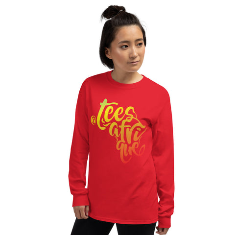 Teesafrique Graphic Print Women’s Long Sleeve Tee