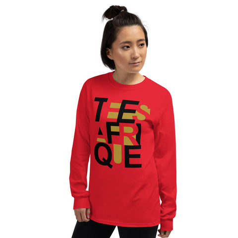 Teesafrique Graphic Print Women’s Long Sleeve Tee