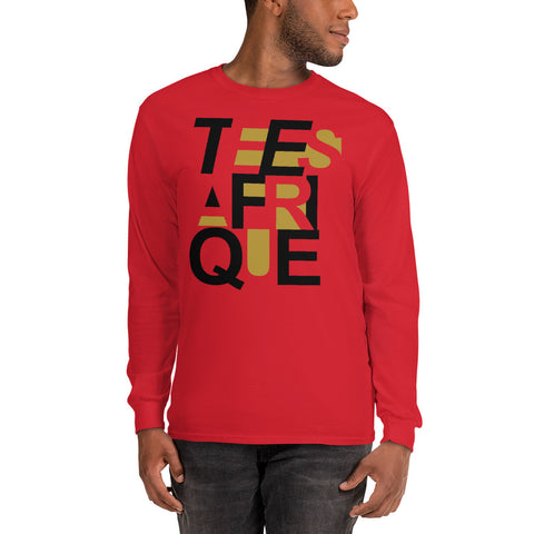 Teesafrique Graphic Print Men’s Long Sleeve Tee