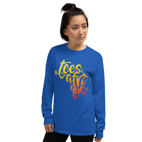 Teesafrique Graphic Print Women’s Long Sleeve Tee