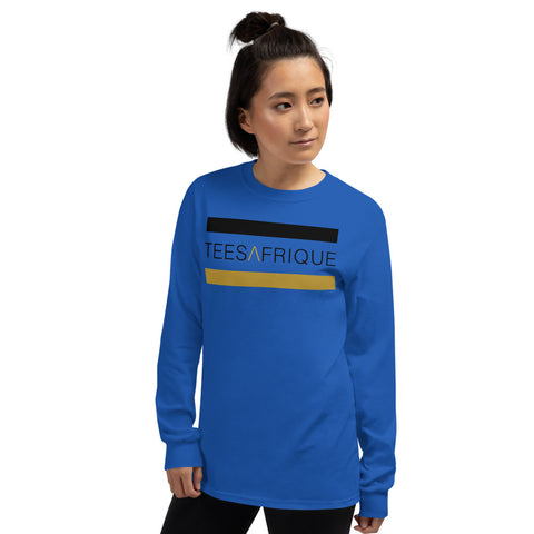 Teesafrique Classic Band Script Print Women’s Long Sleeve Tee