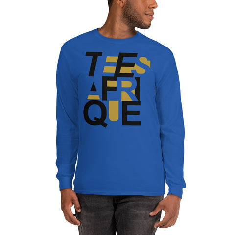 Teesafrique Graphic Print Men’s Long Sleeve Tee