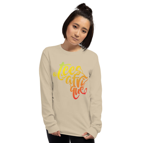 Teesafrique Graphic Print Women’s Long Sleeve Tee