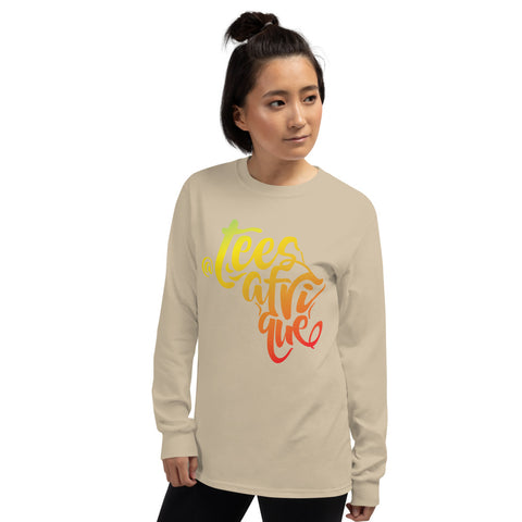 Teesafrique Graphic Print Women’s Long Sleeve Tee