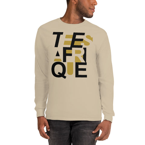 Teesafrique Graphic Print Men’s Long Sleeve Tee