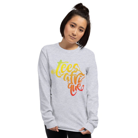 Teesafrique Graphic Print Women’s Long Sleeve Tee
