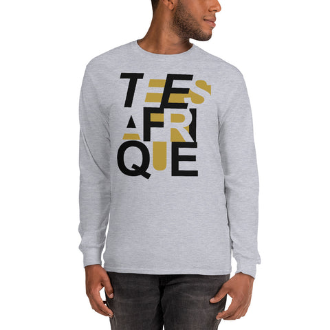 Teesafrique Graphic Print Men’s Long Sleeve Tee