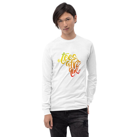 Teesafrique Graphic Print Men’s Long Sleeve Tee