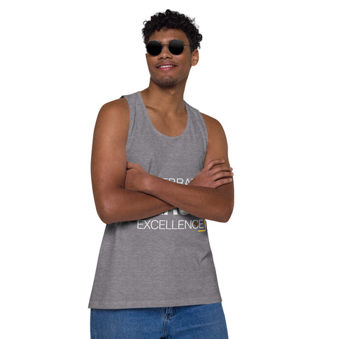 Teesafrique Sustainable Celebrate Black Excellence Statement piece bL Men’s premium tank top
