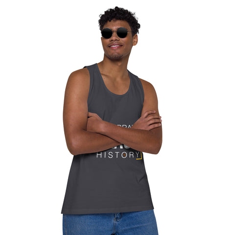 Teesafrique Sustainable Celebrate Black History Statement piece bL Men’s premium tank top