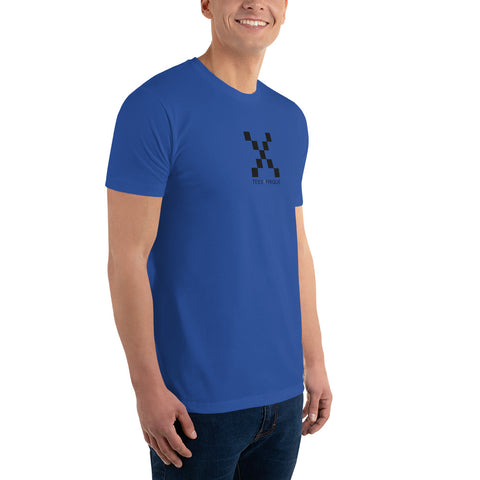 Teesafrique Classic Small Logo Print Men's Club Tee
