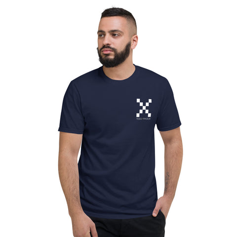 Teesafrique Classic Small Logo Print Men's Basic Tee