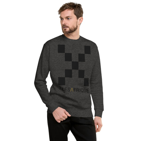 Teesafrique Unisex Fleece Classic Large Logo Sweatshirt