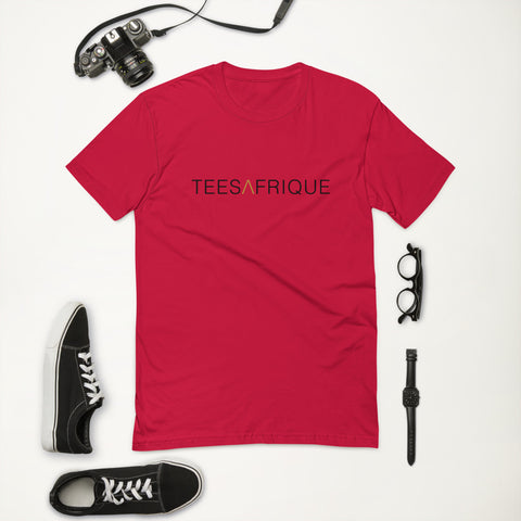 Teesafrique Classic Large Script Logo Print Men's Club Tee