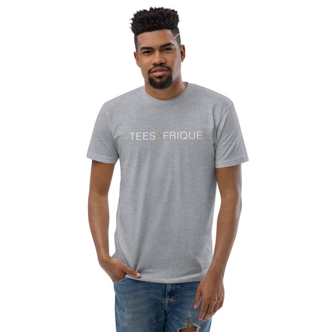 Teesafrique Classic Band Script Logo Print Men's Club Tee